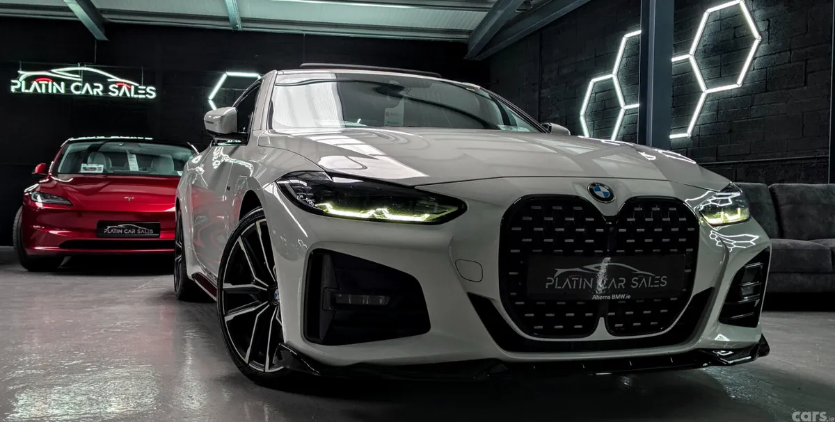 BMW 4-Series Coupe, Diesel, 2021, White