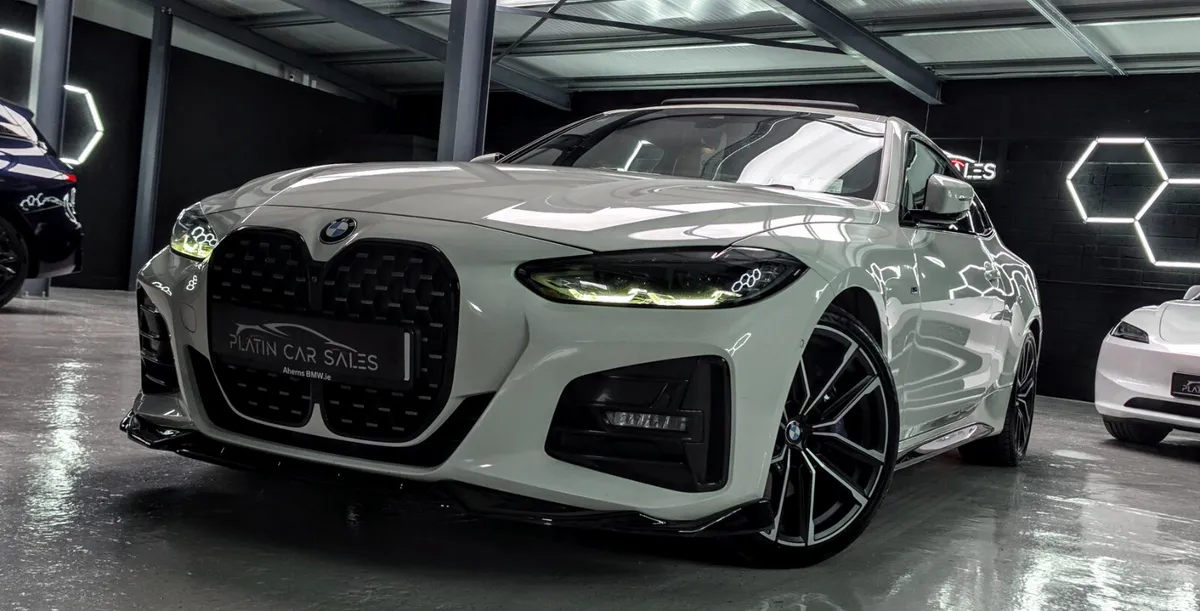 BMW 4-Series Coupe, Diesel, 2021, White