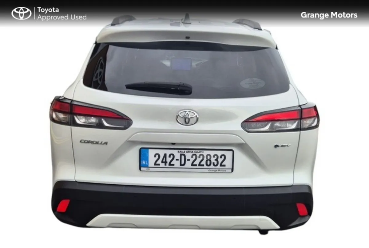 Toyota Corolla Cross SUV, Petrol Hybrid, 2024, White