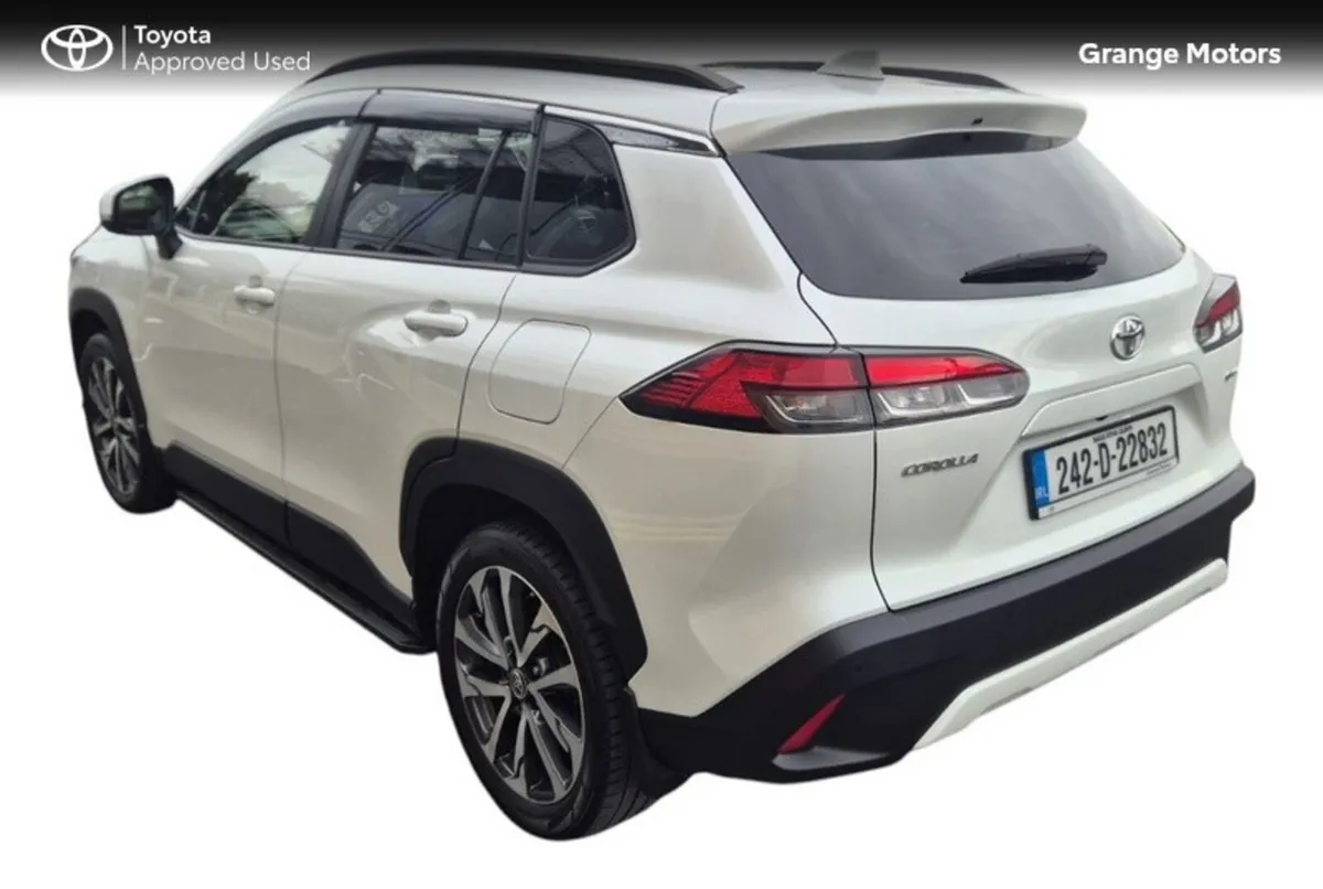 Toyota Corolla Cross SUV, Petrol Hybrid, 2024, White