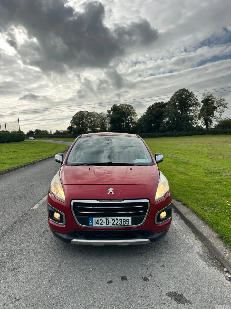Peugeot 3008 SUV, Diesel, 2014, Red