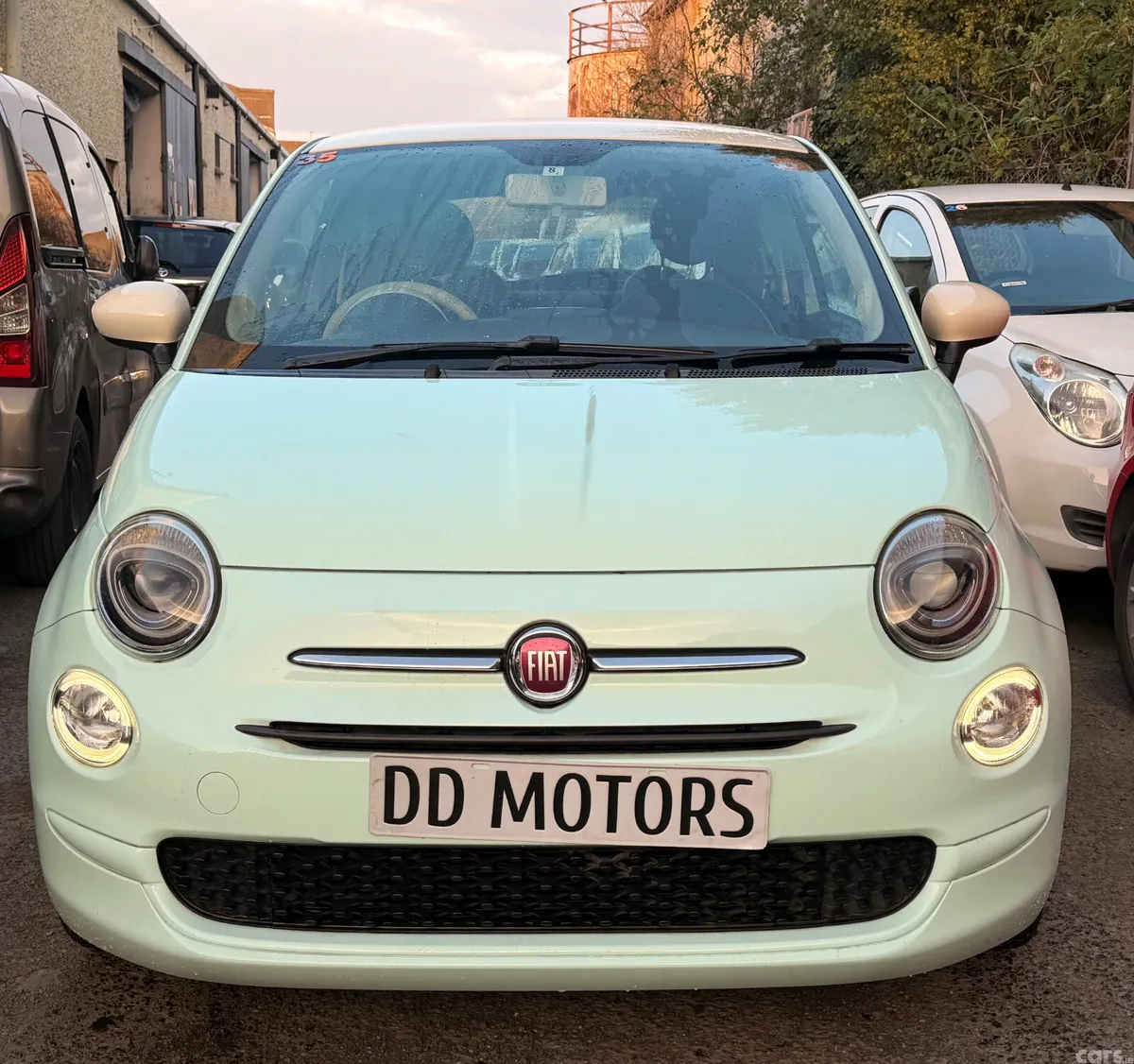 Fiat 500 Hatchback, Petrol, 2016, Green