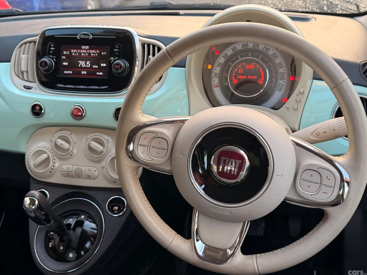Fiat 500 Hatchback, Petrol, 2016, Green