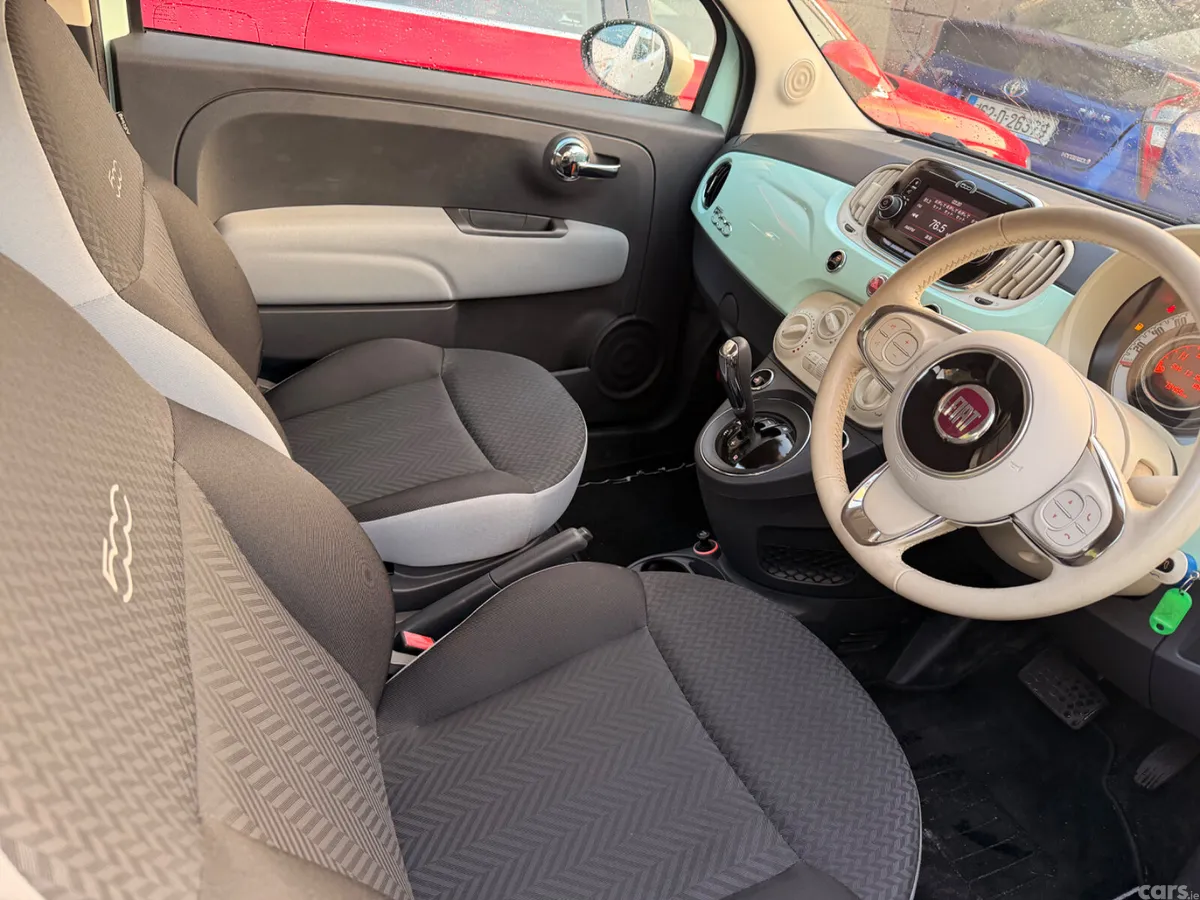 Fiat 500 Hatchback, Petrol, 2016, Green