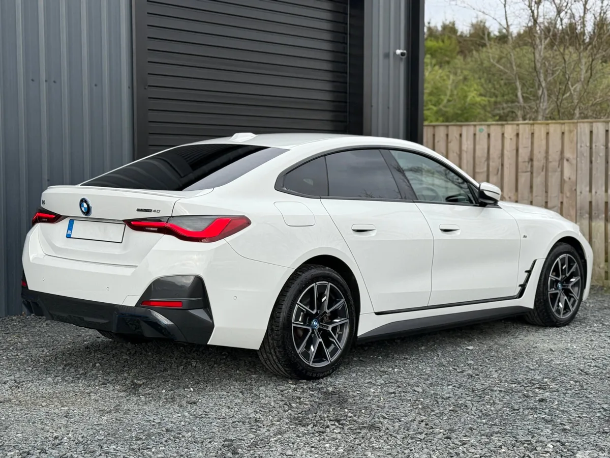 BMW i4 Coupe, Electric, 2022, White