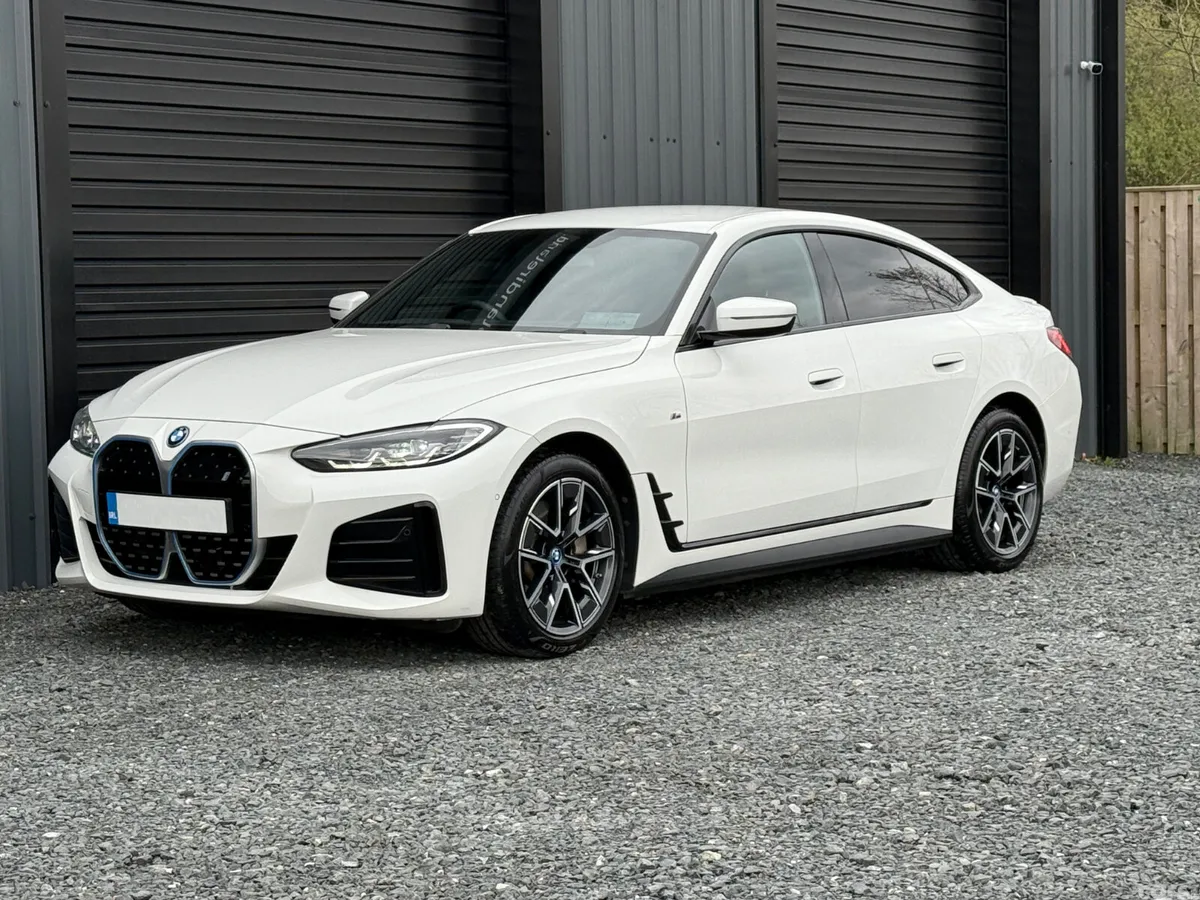 BMW i4 Coupe, Electric, 2022, White