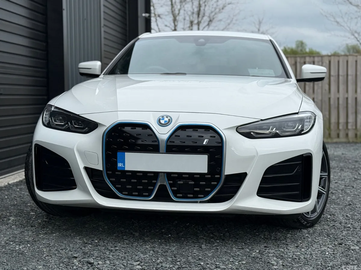 BMW i4 Coupe, Electric, 2022, White