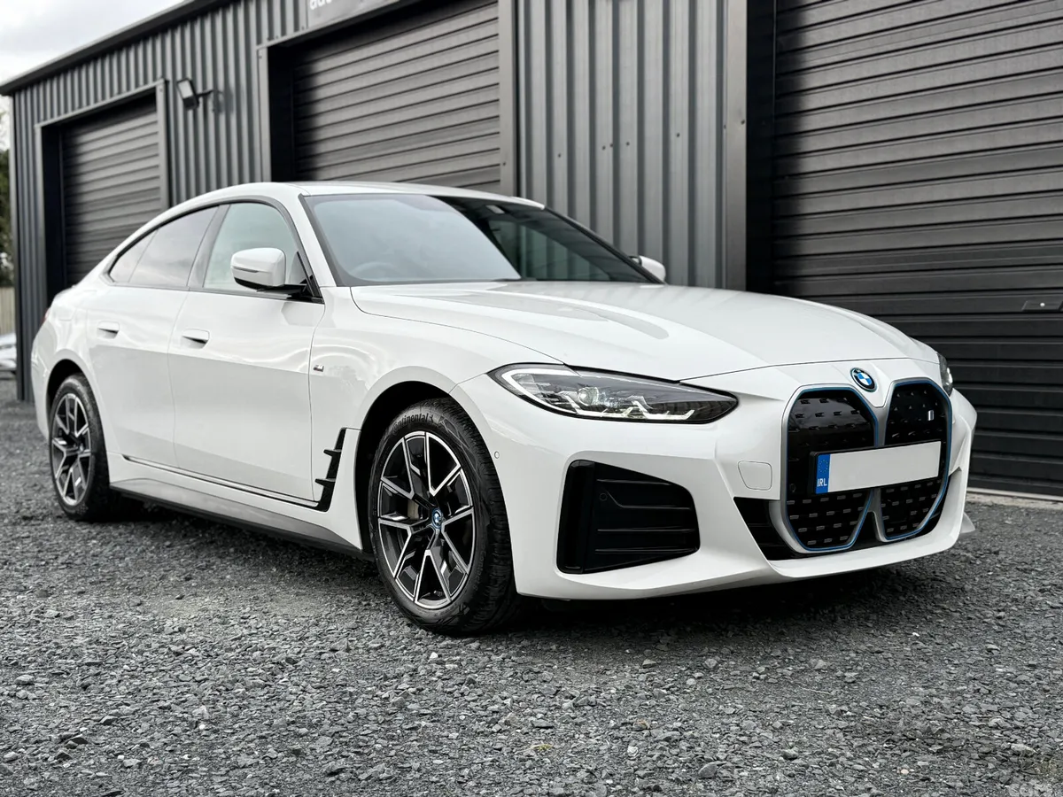 BMW i4 Coupe, Electric, 2022, White