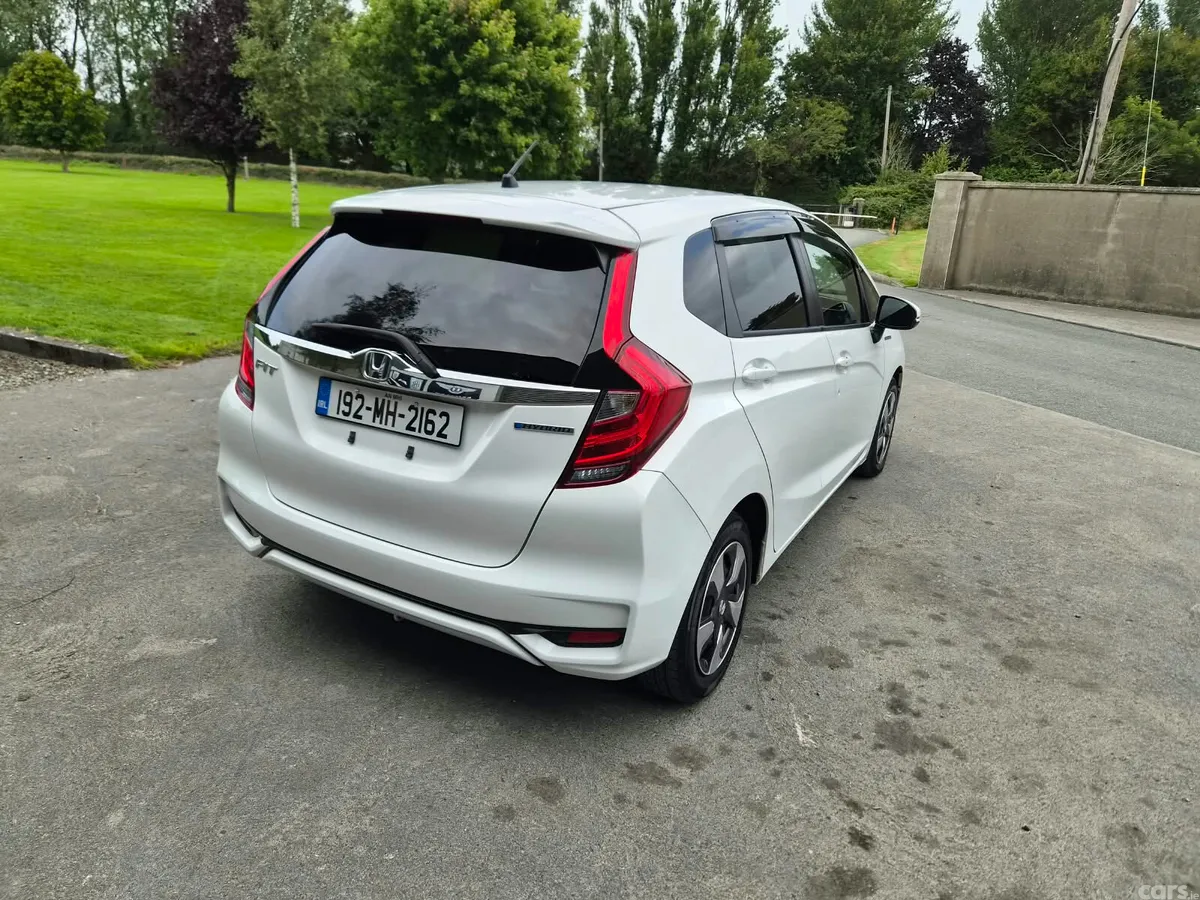 Honda Fit Hatchback, Petrol Hybrid, 2019, White