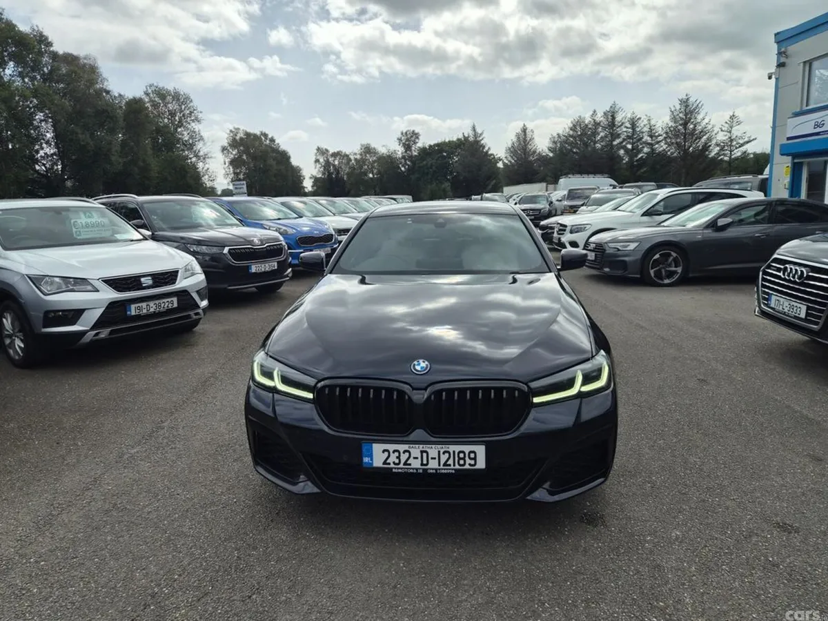 BMW 5-Series Saloon, Petrol Plug-in Hybrid, 2023, Black