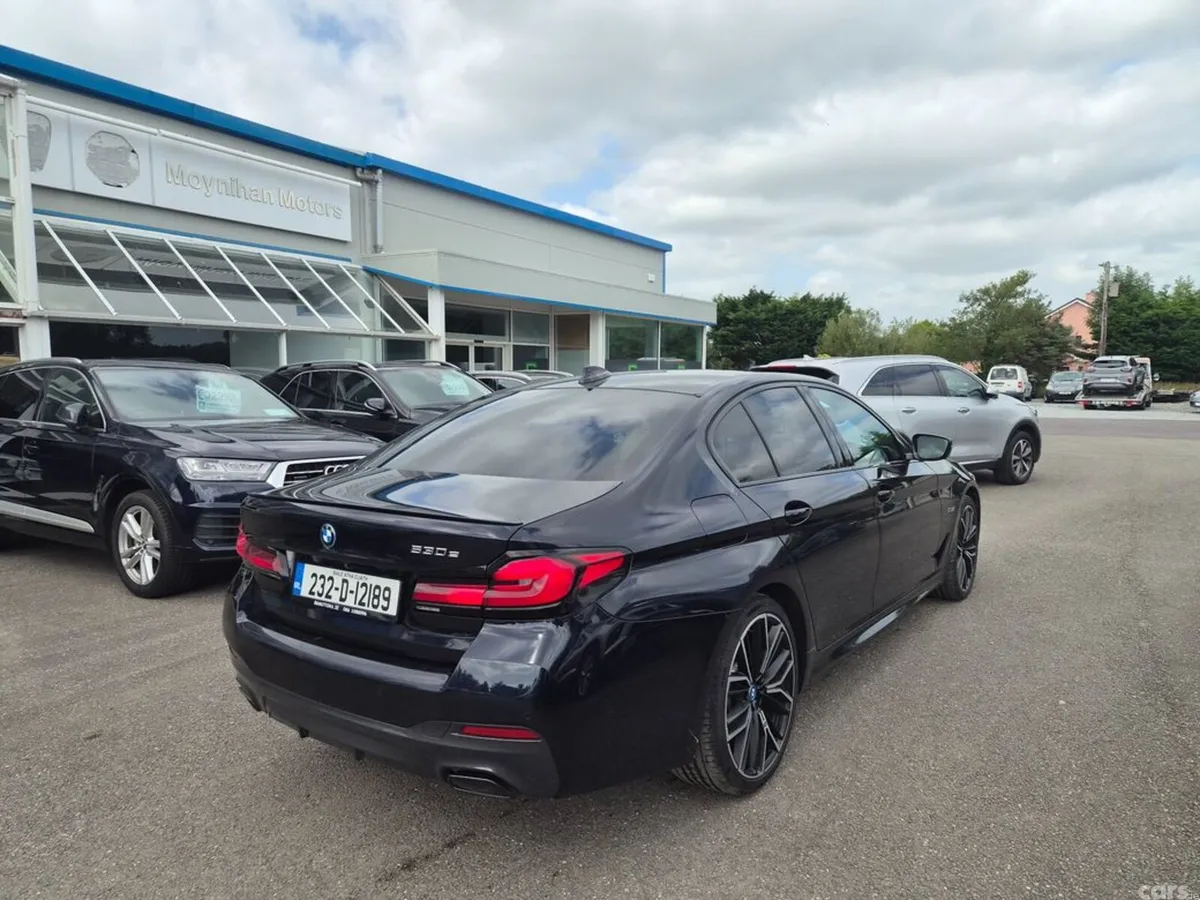 BMW 5-Series Saloon, Petrol Plug-in Hybrid, 2023, Black