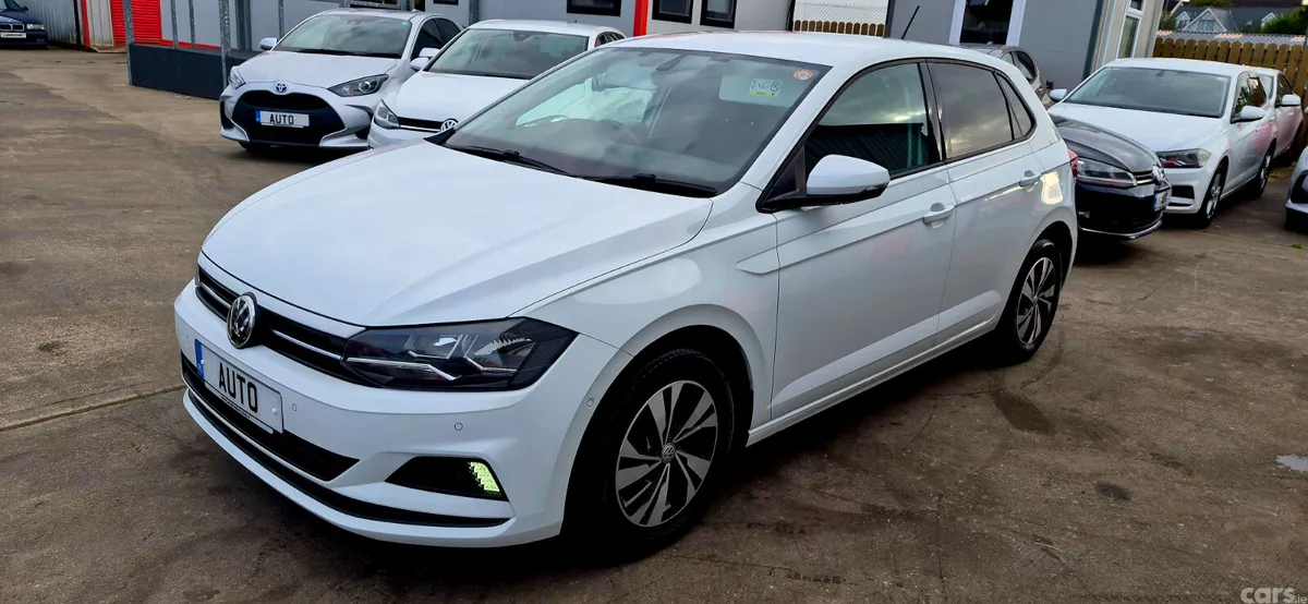 Volkswagen Polo Hatchback, Petrol, 2019, White