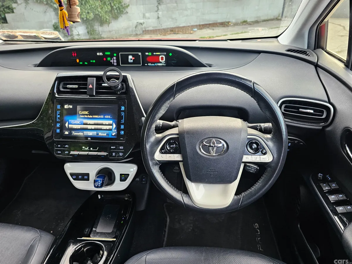 Toyota Prius Hatchback, Petrol Plug-in Hybrid, 2017, Red