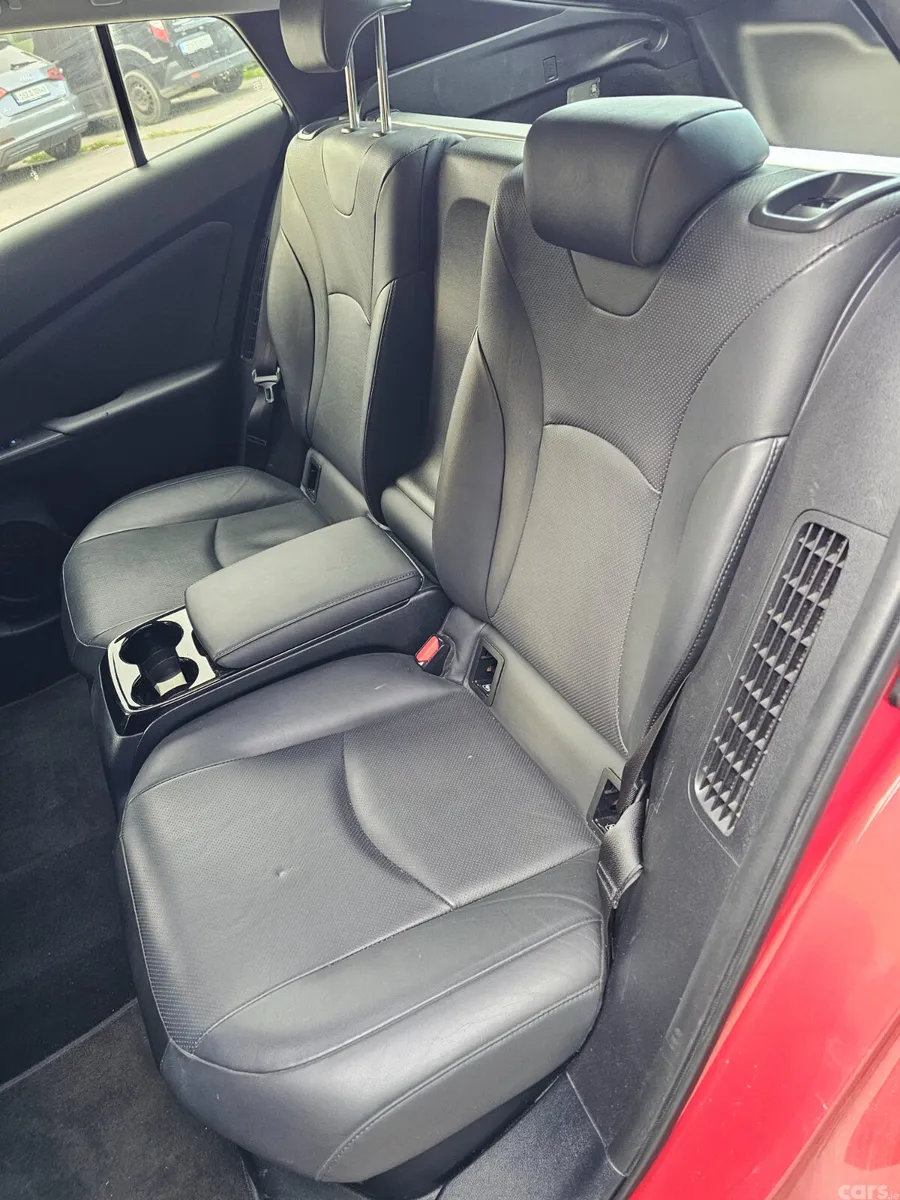Toyota Prius Hatchback, Petrol Plug-in Hybrid, 2017, Red