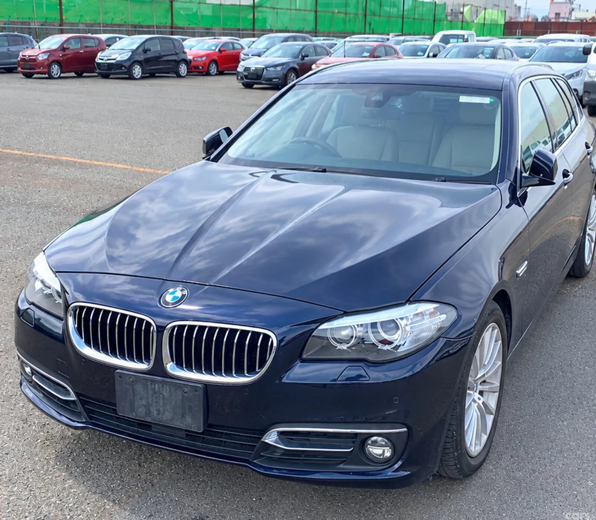 BMW 5-Series Estate, Diesel, 2015, Blue