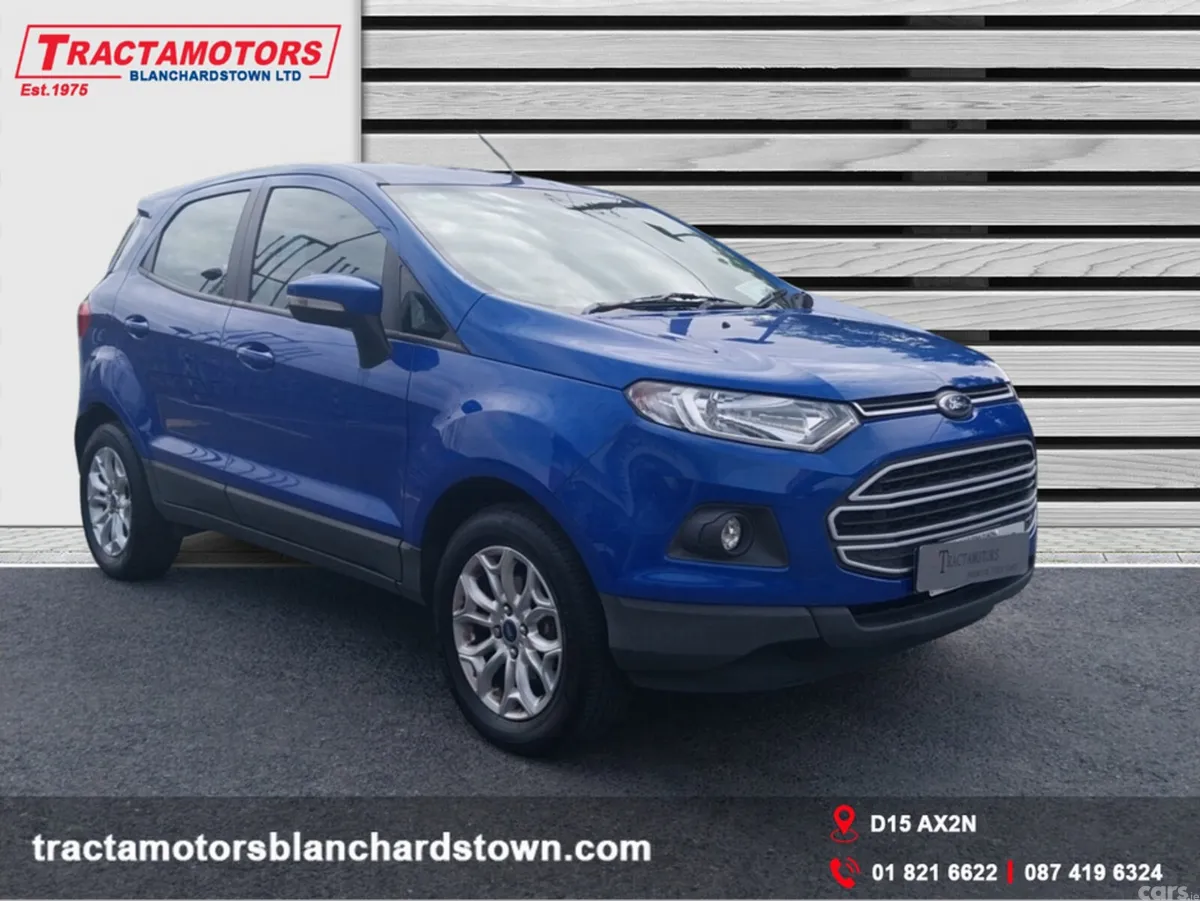 Ford EcoSport Hatchback, Petrol, 2017, Blue