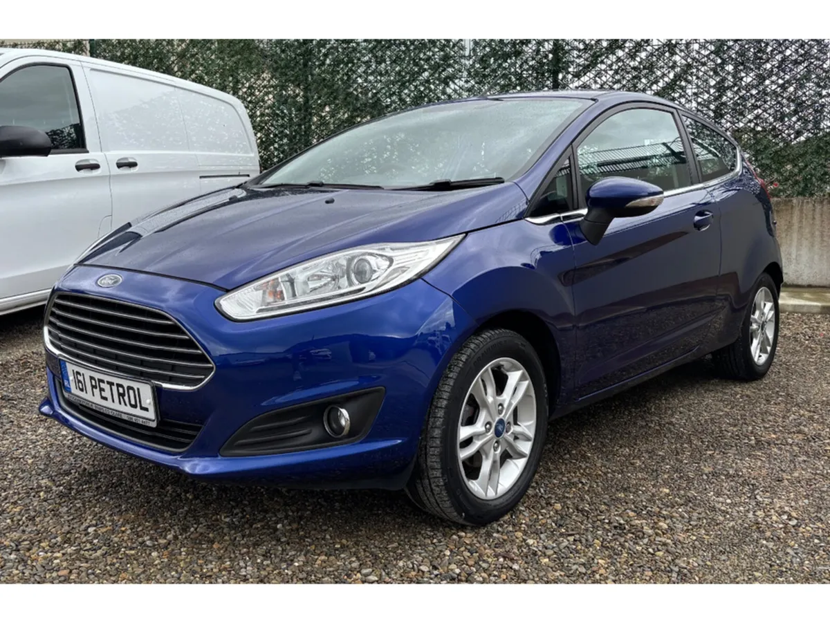 Ford Fiesta Hatchback, Petrol, 2016, Blue