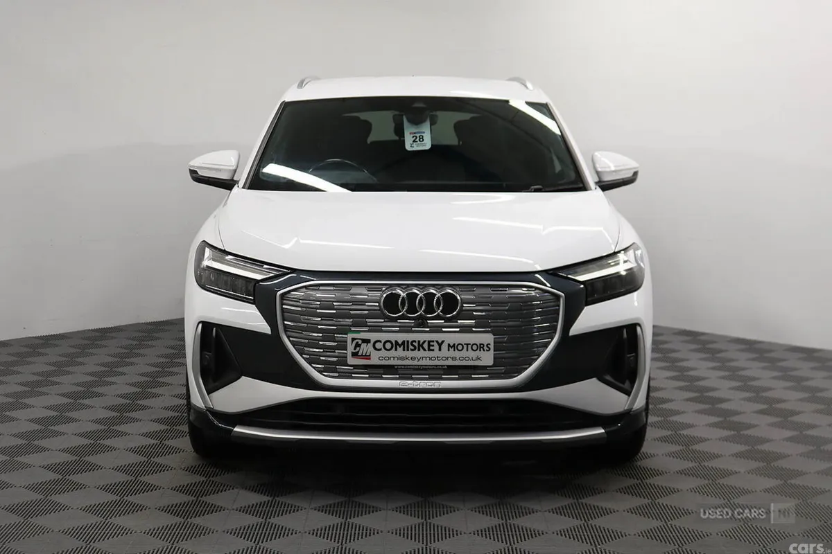 Audi Q4 SUV, Electric, 2023, White
