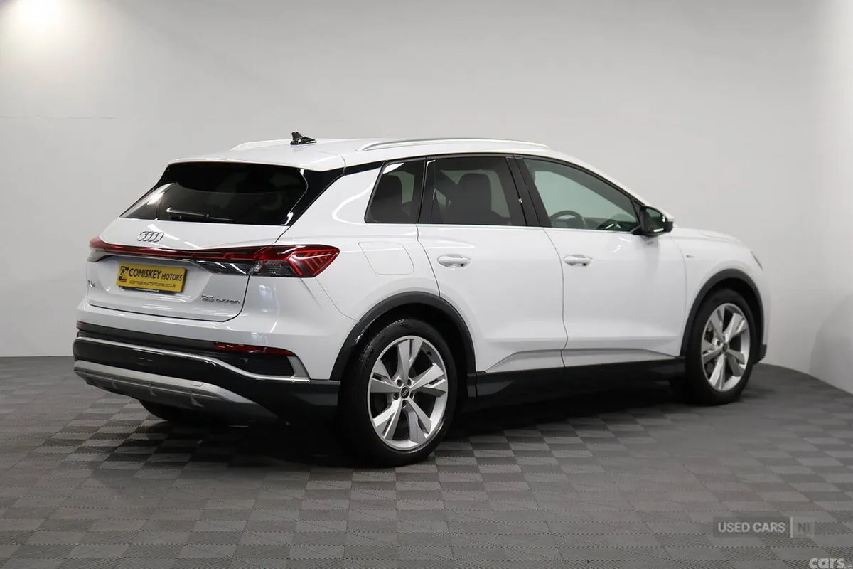 Audi Q4 SUV, Electric, 2023, White