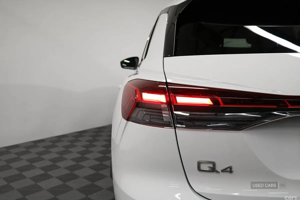 Audi Q4 SUV, Electric, 2023, White