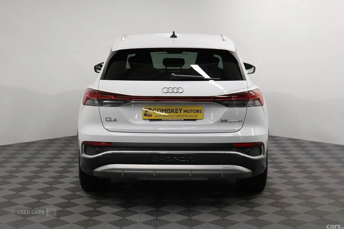 Audi Q4 SUV, Electric, 2023, White