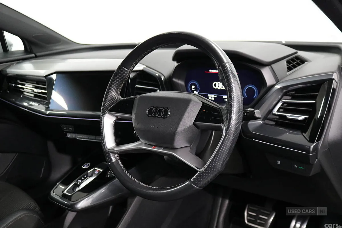 Audi Q4 SUV, Electric, 2023, White