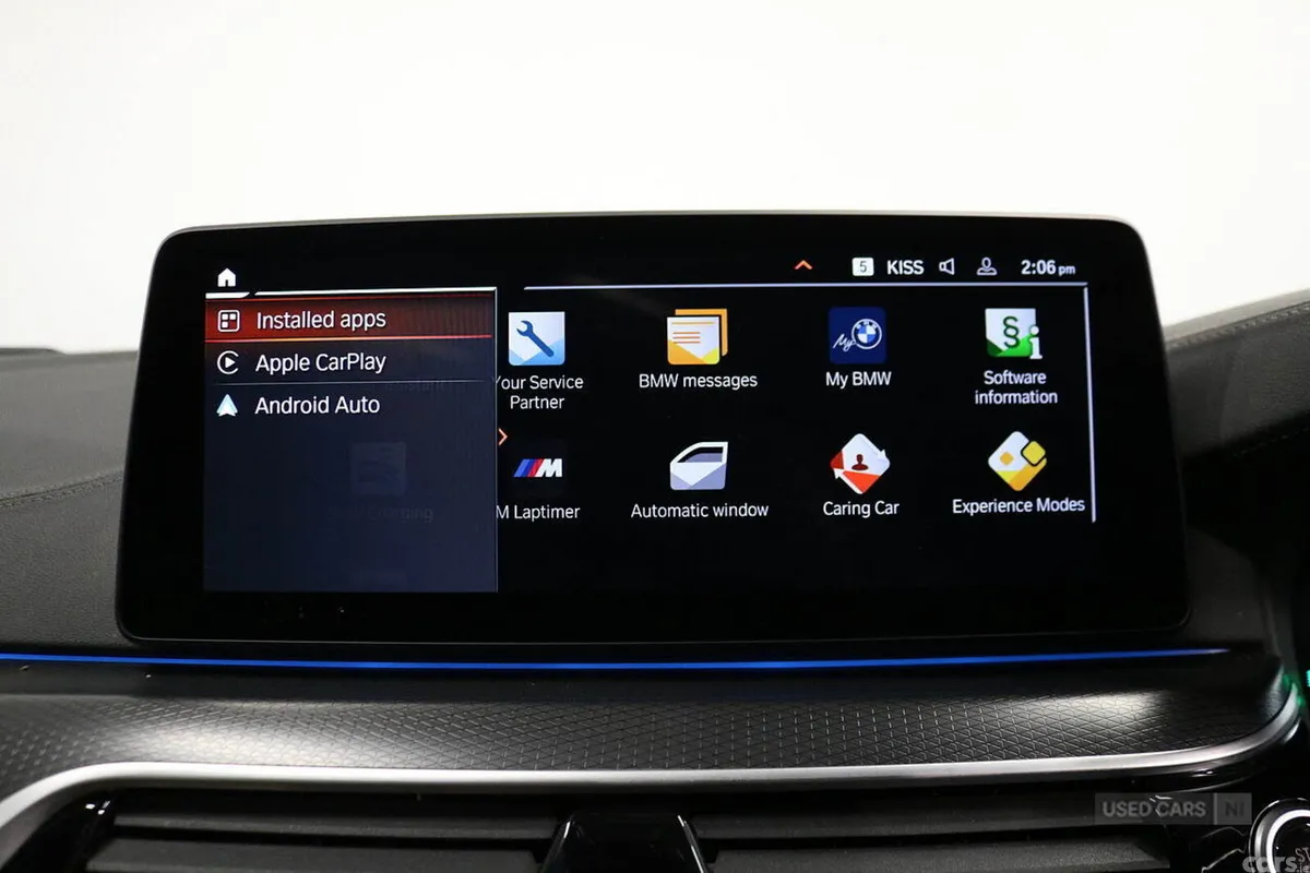 BMW 5-Series Estate, Petrol Hybrid, 2023, Black