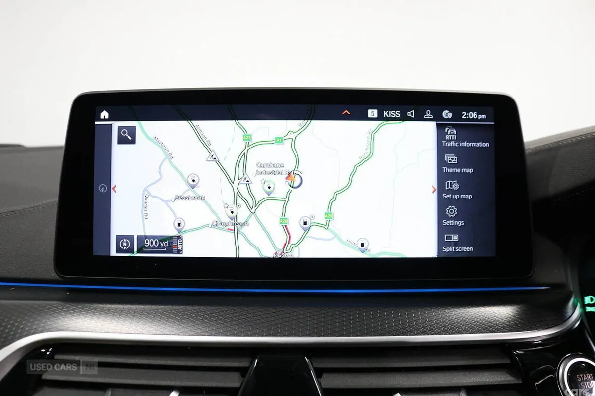 BMW 5-Series Estate, Petrol Hybrid, 2023, Black
