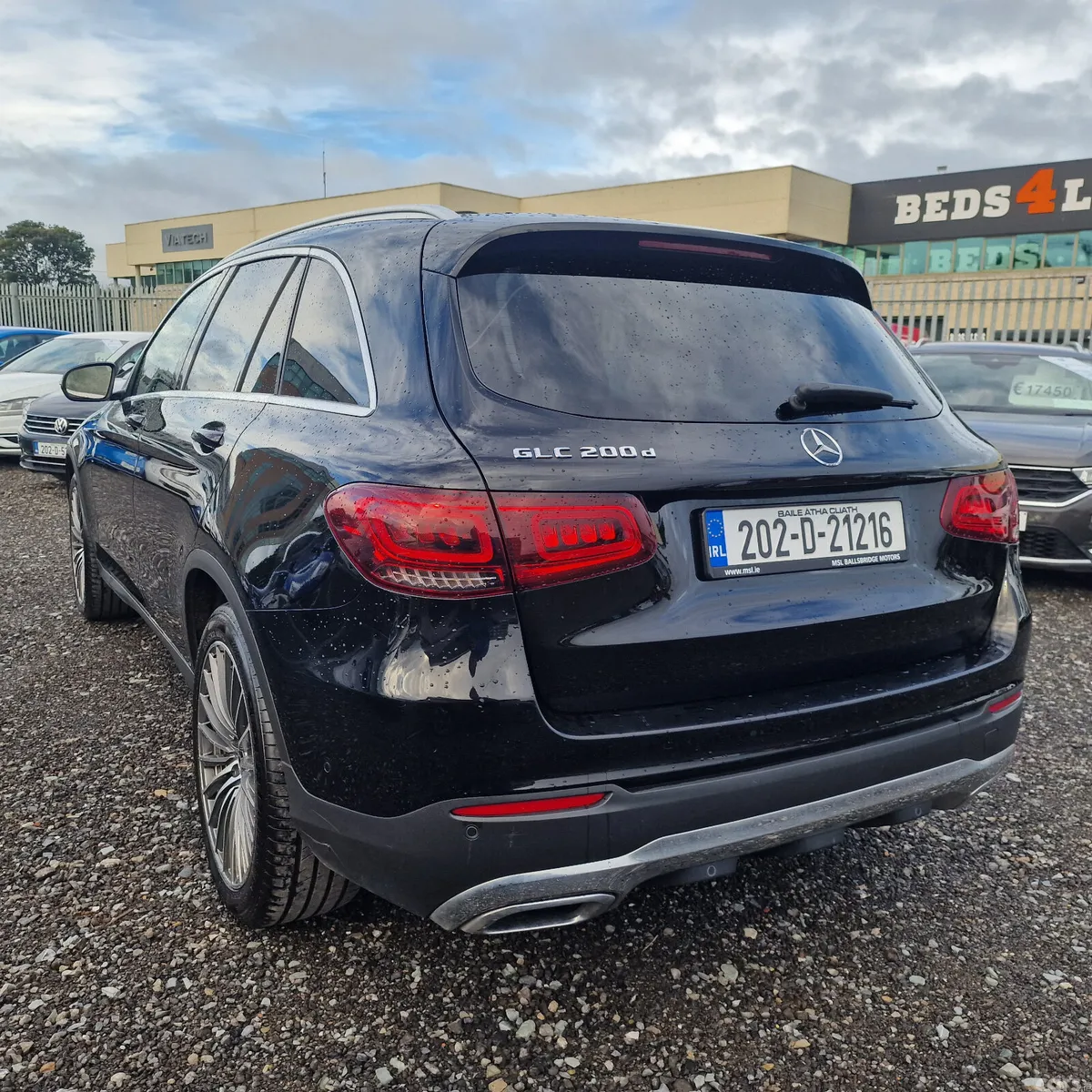 Mercedes-Benz GLC SUV, Diesel, 2020, Black