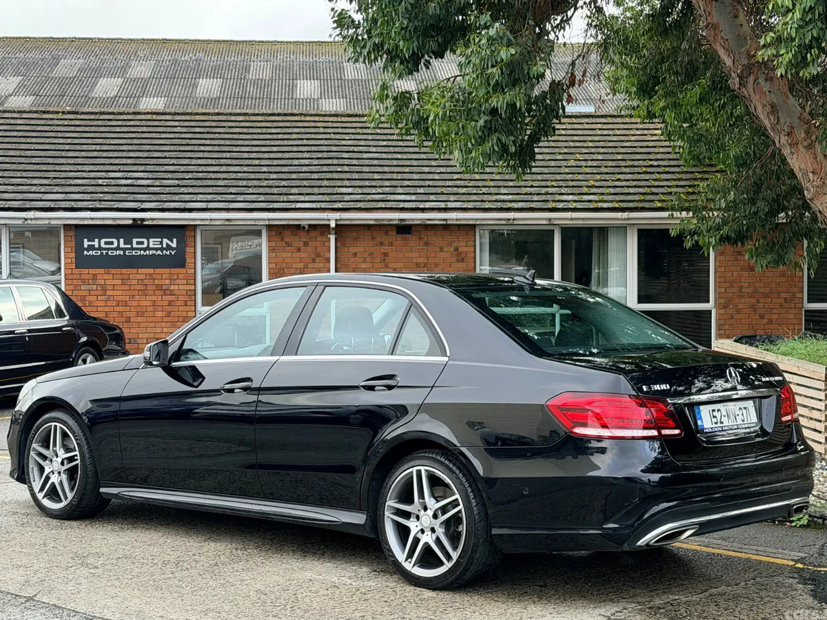 Mercedes-Benz E-Class Saloon, Diesel Hybrid, 2015, Black