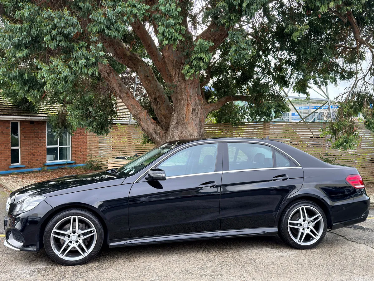 Mercedes-Benz E-Class Saloon, Diesel Hybrid, 2015, Black