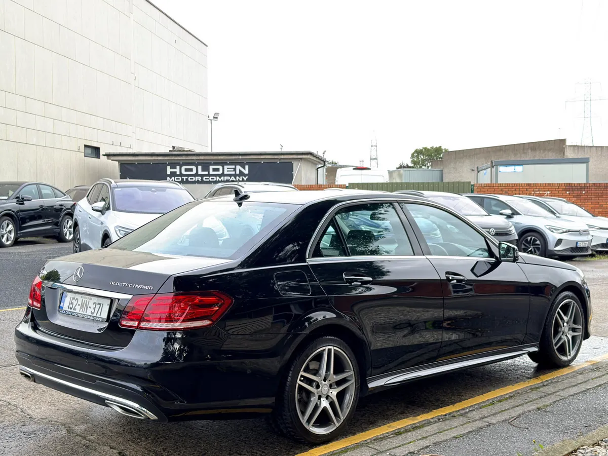 Mercedes-Benz E-Class Saloon, Diesel Hybrid, 2015, Black