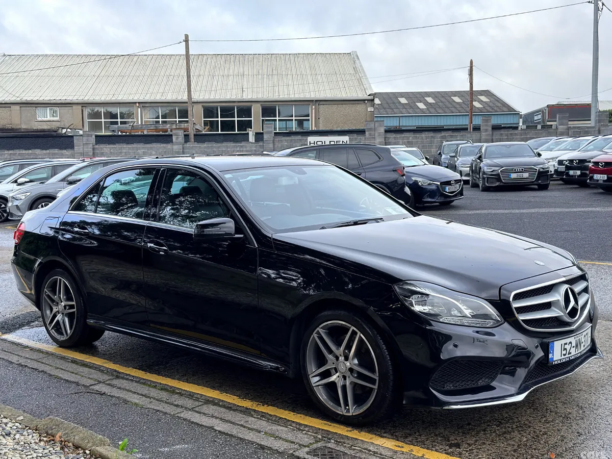 Mercedes-Benz E-Class Saloon, Diesel Hybrid, 2015, Black