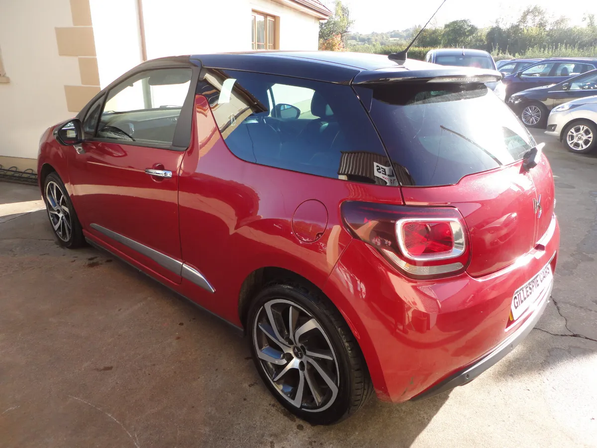 DS Automobiles DS 3 Hatchback, Diesel, 2016, Red