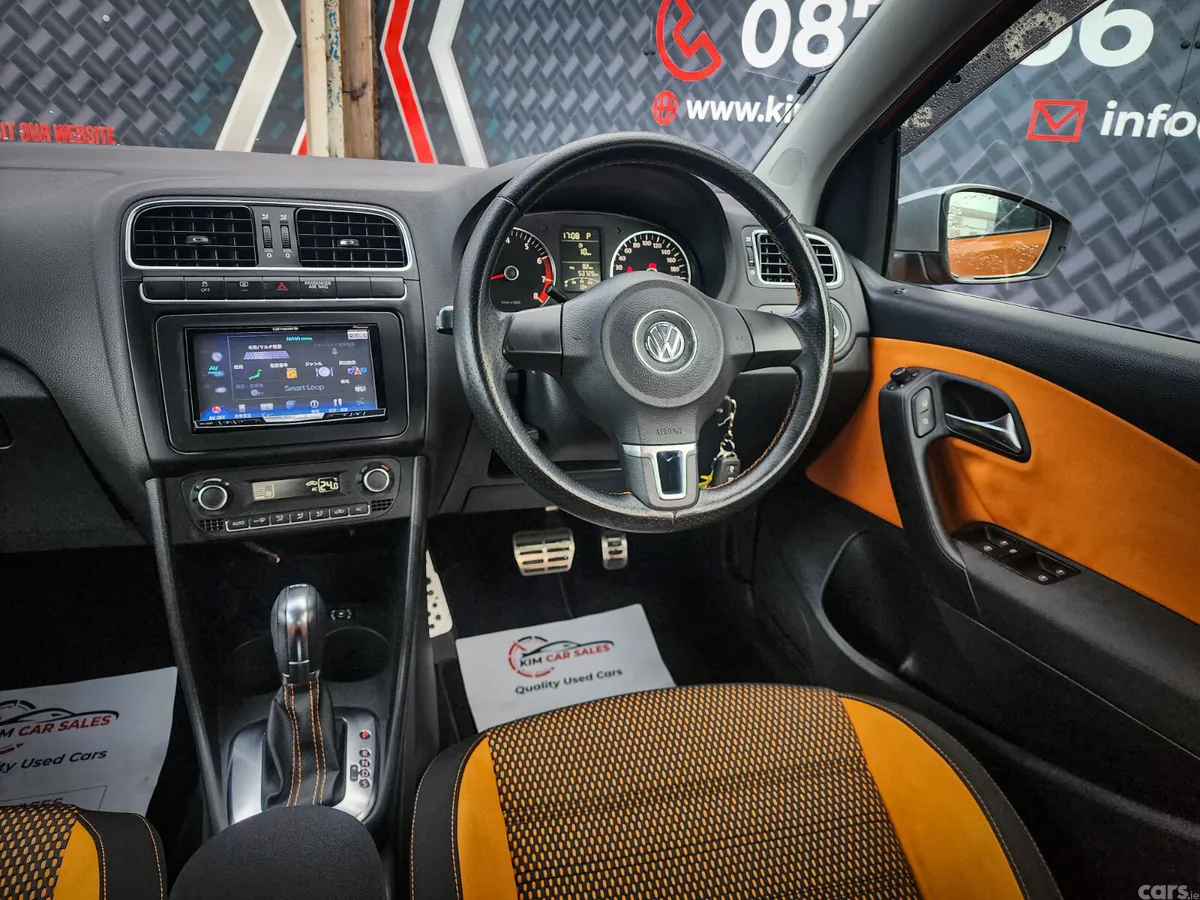 Volkswagen Polo Hatchback, Petrol, 2011, Orange