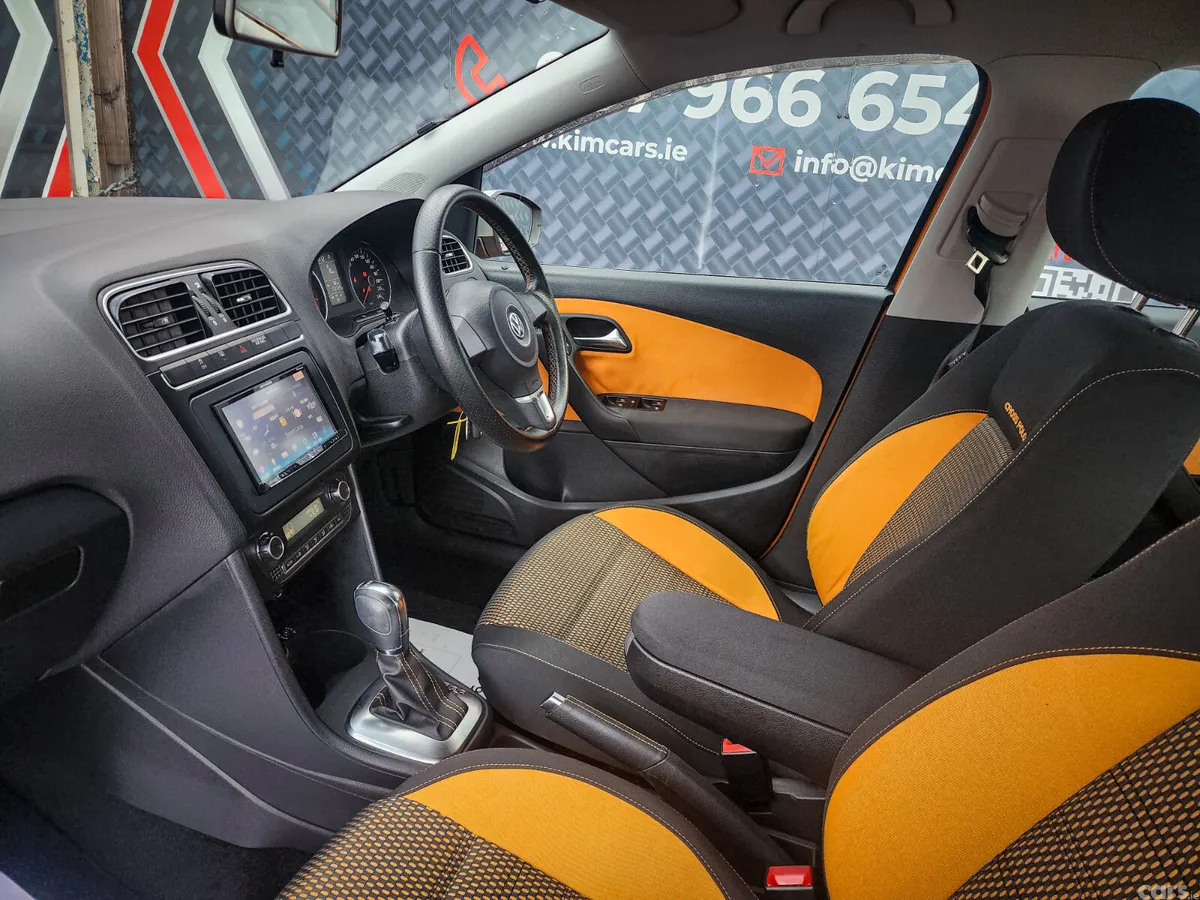 Volkswagen Polo Hatchback, Petrol, 2011, Orange