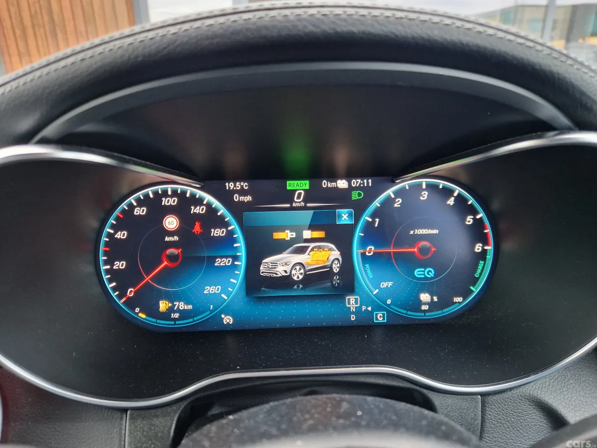 Mercedes-Benz GLC SUV, Diesel Hybrid, 2022, Blue