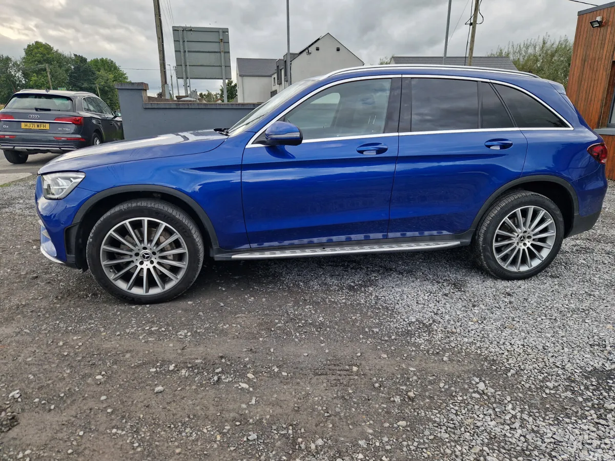 Mercedes-Benz GLC SUV, Diesel Hybrid, 2022, Blue