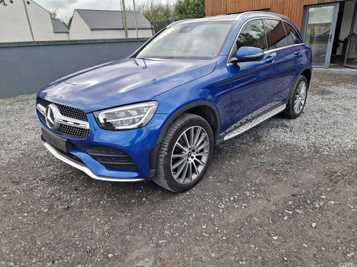 Mercedes-Benz GLC SUV, Diesel Hybrid, 2022, Blue