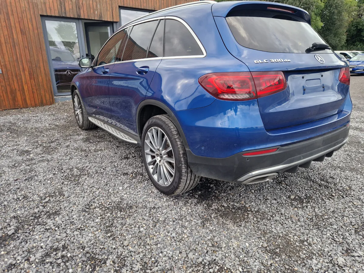 Mercedes-Benz GLC SUV, Diesel Hybrid, 2022, Blue