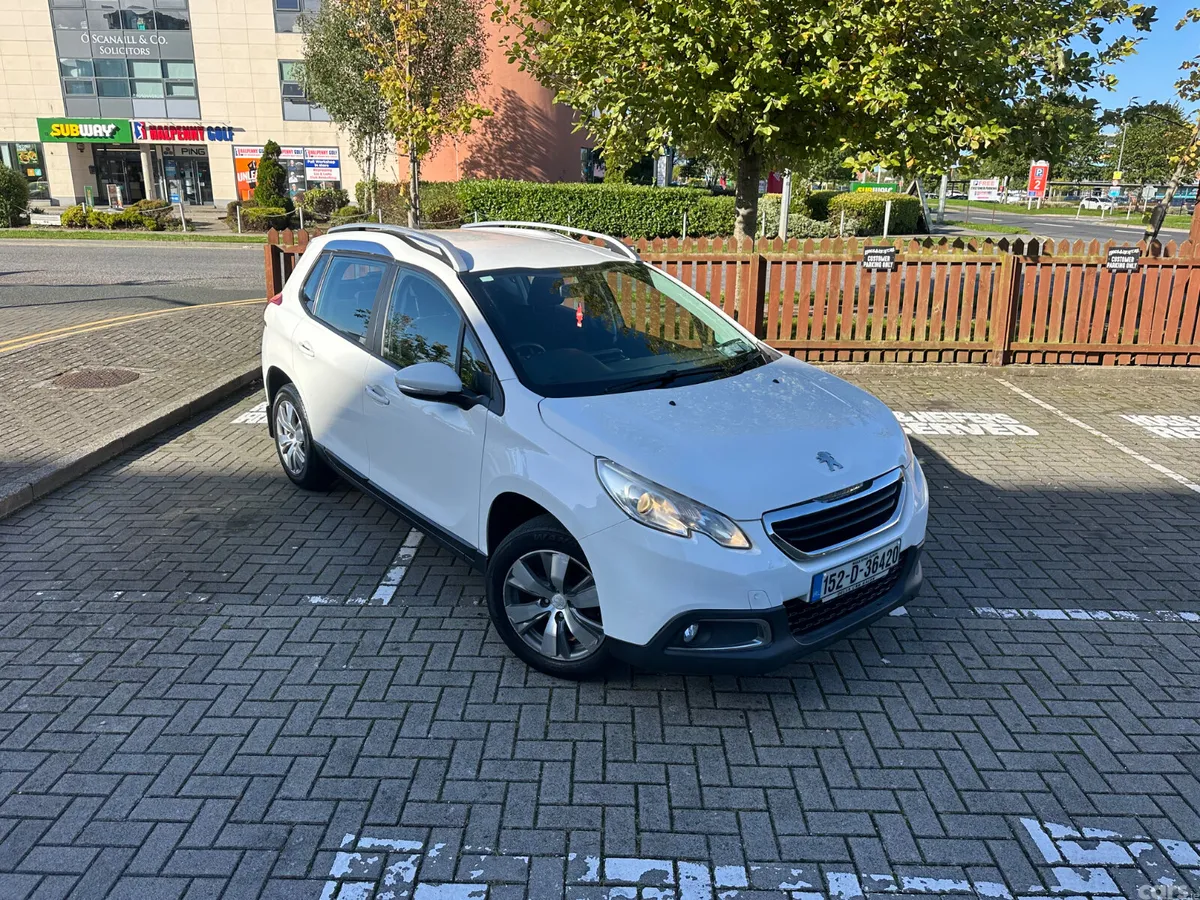 Peugeot 2008 SUV, Petrol, 2015, White