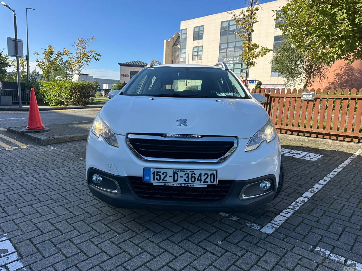 Peugeot 2008 SUV, Petrol, 2015, White