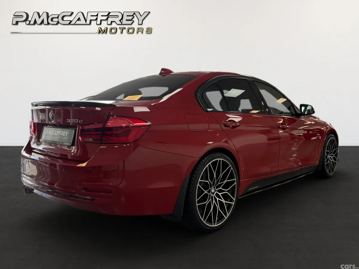 BMW 3-Series Saloon, Diesel, 2017, Red