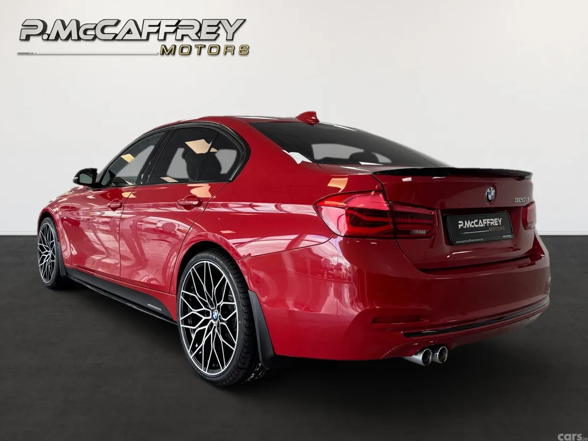 BMW 3-Series Saloon, Diesel, 2017, Red