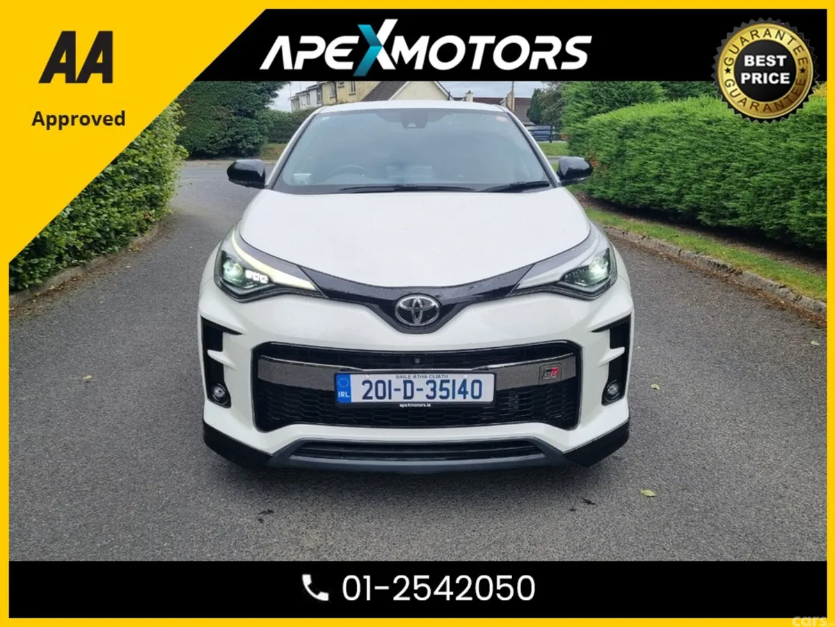 Toyota C-HR SUV, Petrol Hybrid, 2020, White