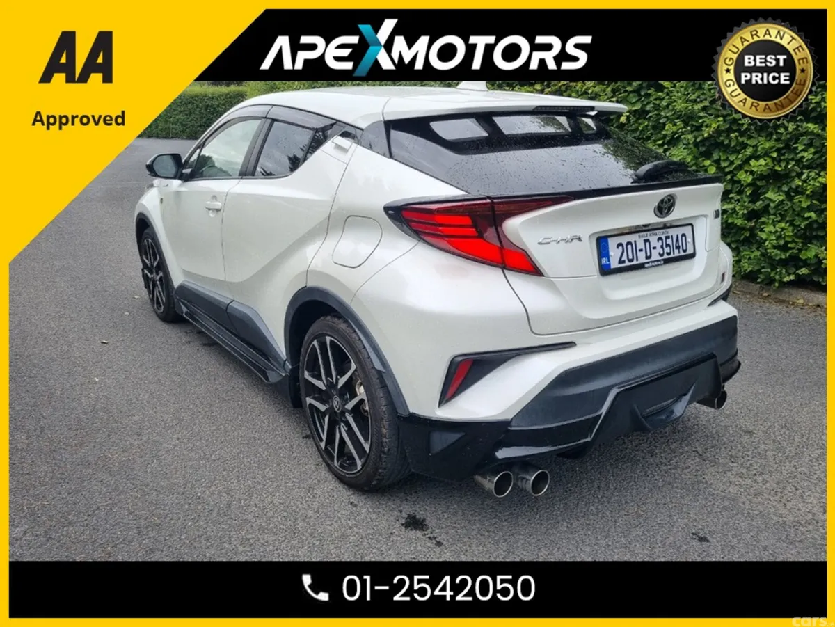 Toyota C-HR SUV, Petrol Hybrid, 2020, White