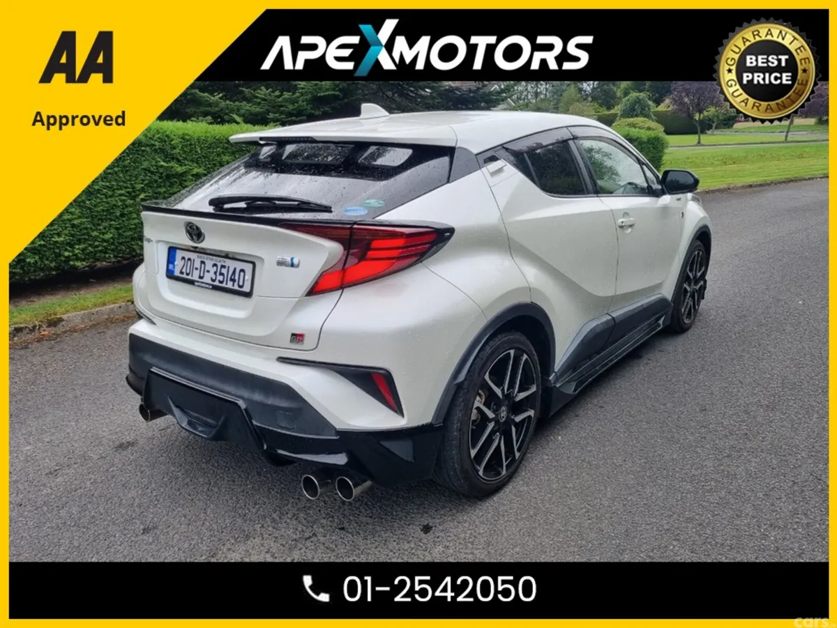 Toyota C-HR SUV, Petrol Hybrid, 2020, White