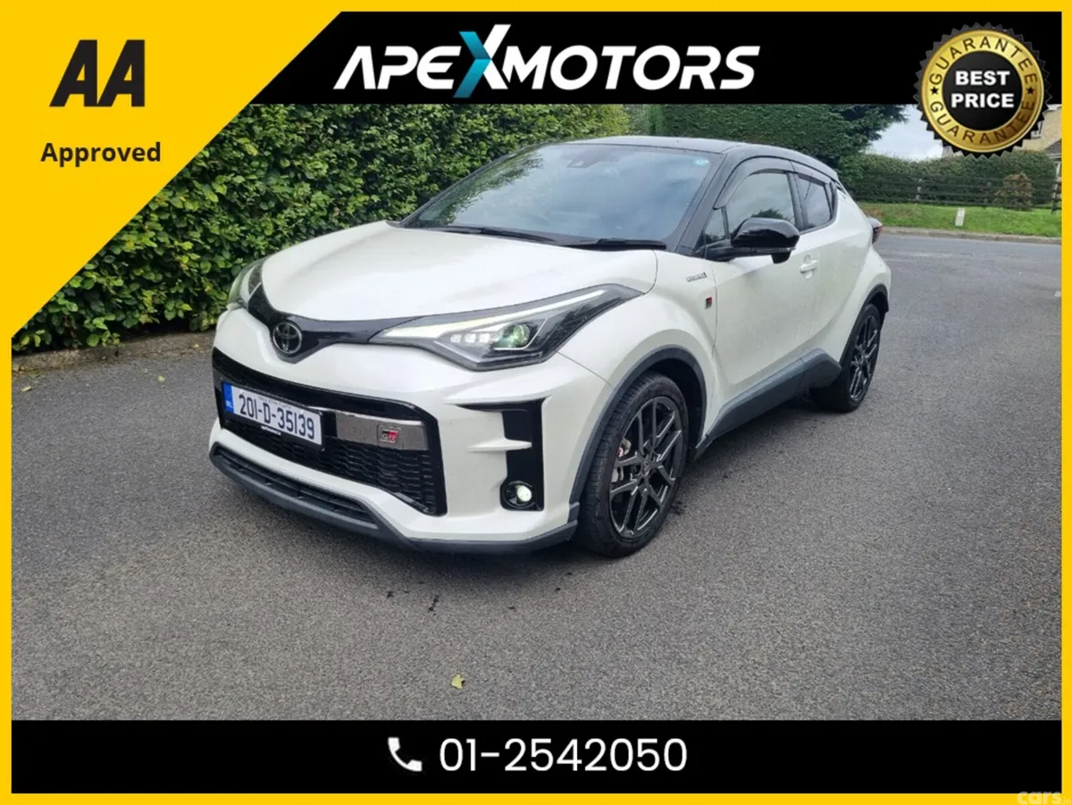 Toyota C-HR SUV, Petrol Hybrid, 2020, White
