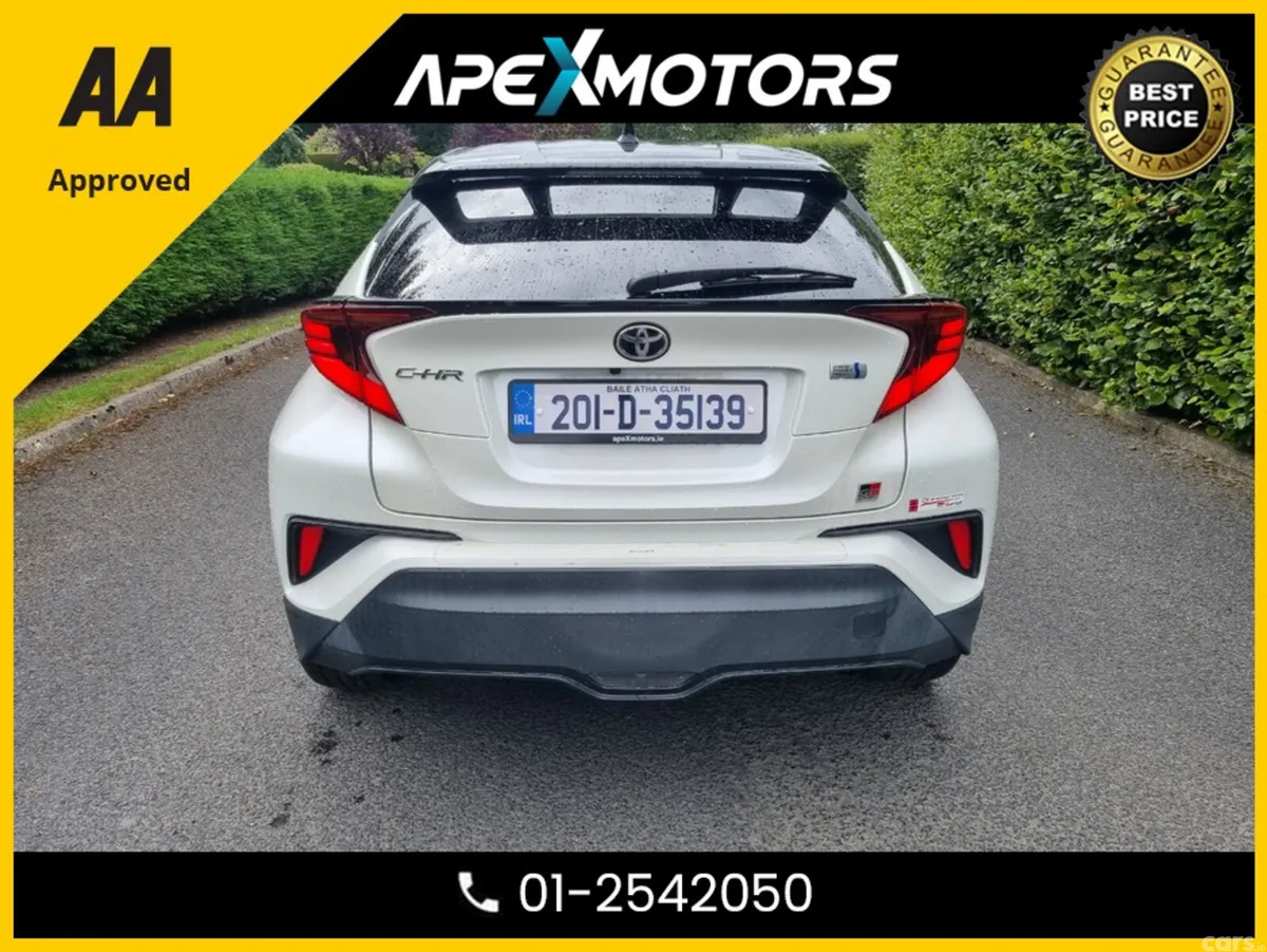 Toyota C-HR SUV, Petrol Hybrid, 2020, White