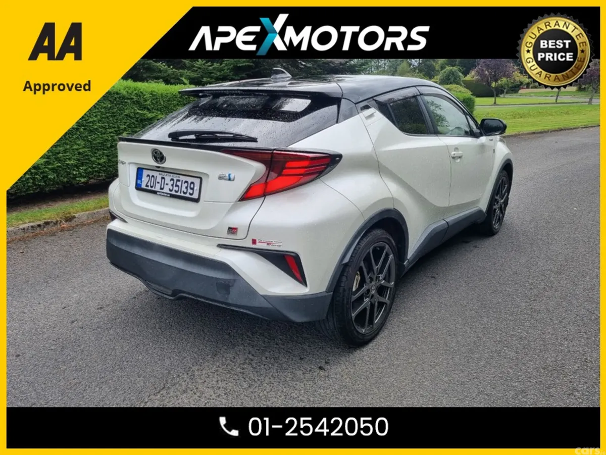 Toyota C-HR SUV, Petrol Hybrid, 2020, White